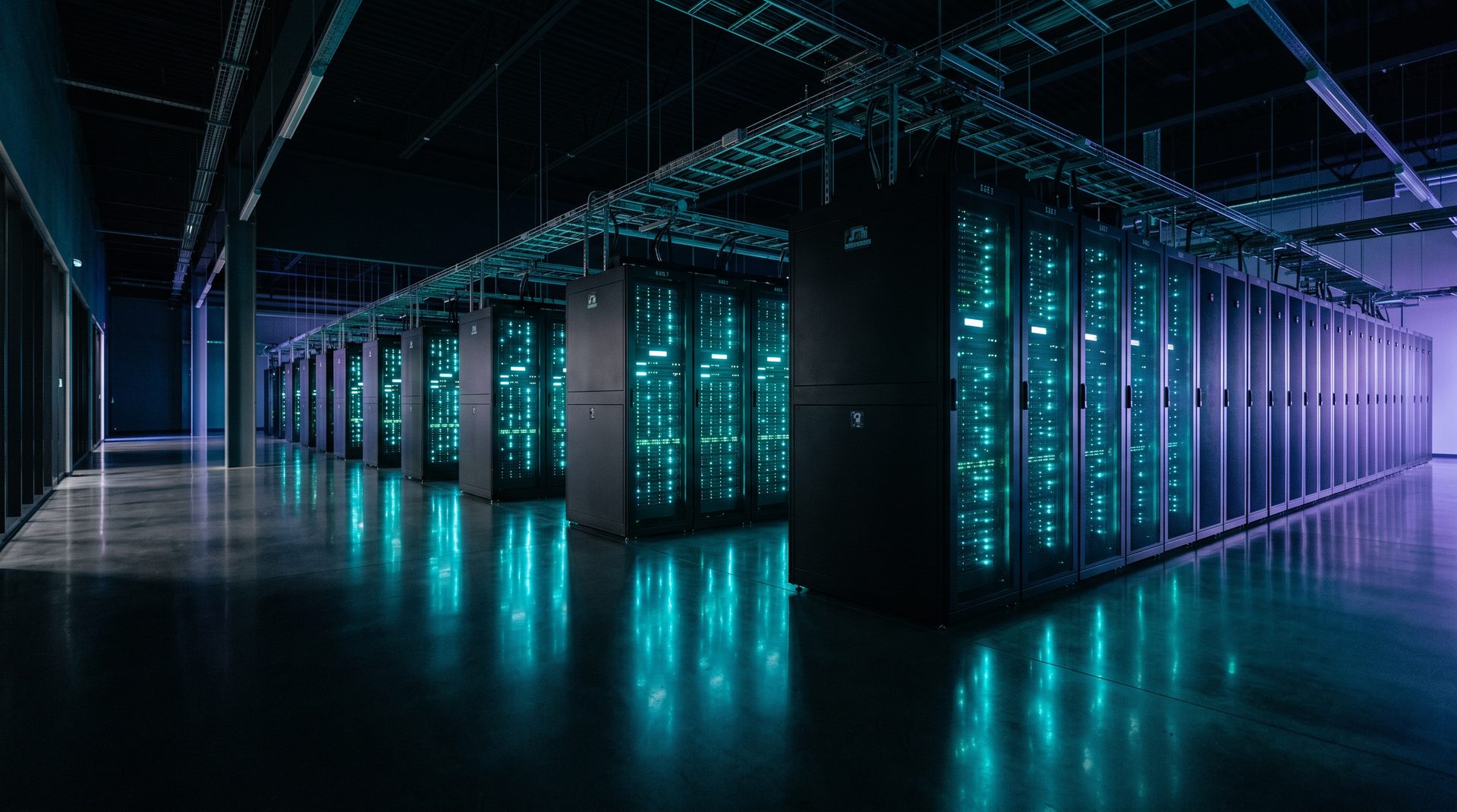 Modern AI data center infrastructure