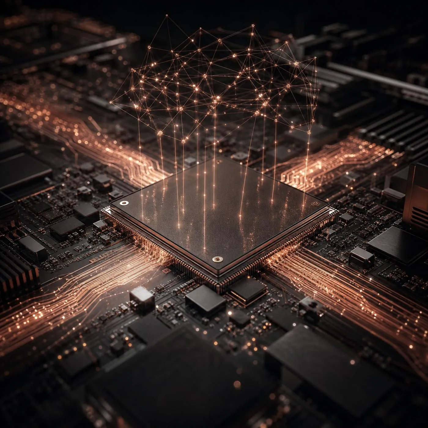 Switch with AI telemetry mesh.