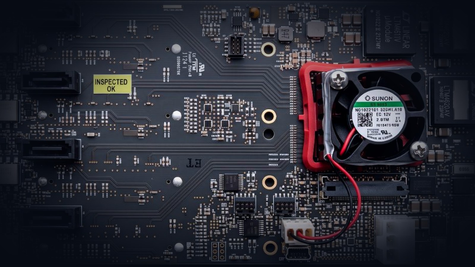 PCIe Gen4 Fabric Backplane — front